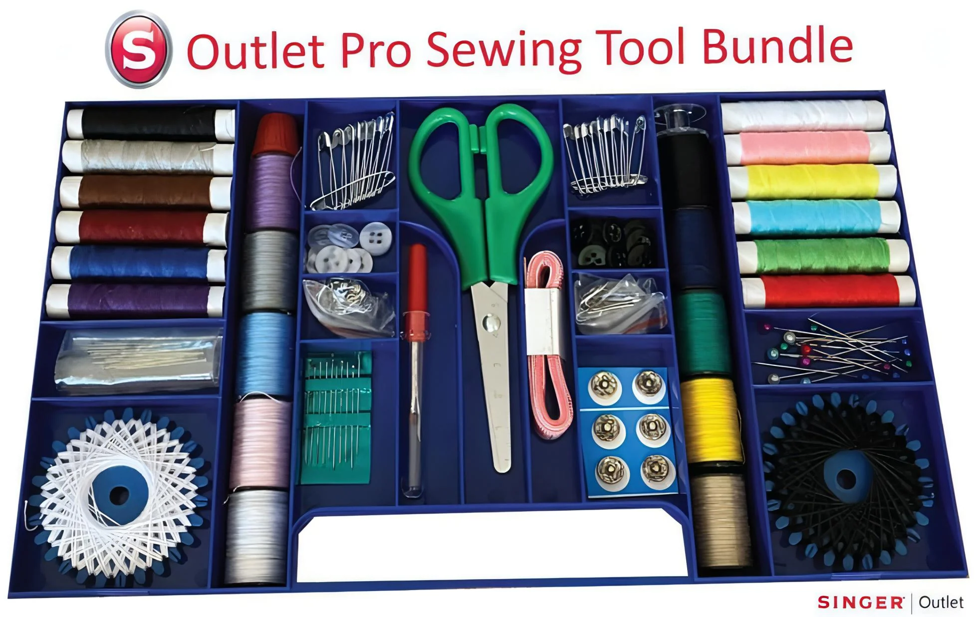 Singer Studio Professional Sewing Tool Bundle with 145 pieces