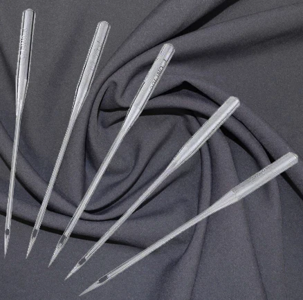 5 Quick Threading Medium Needles for Singer - Image 2