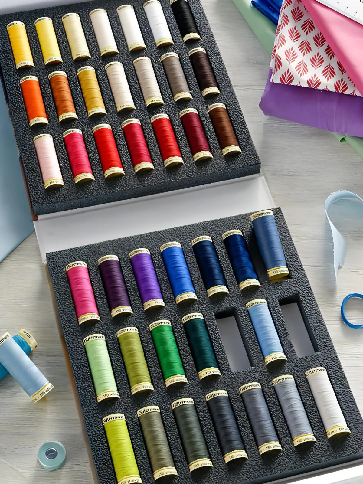 Gutermann Special Edition Sewing Thread Album Gift Set - Sew-All 42 threads x 100m (Assorted) - Image 3