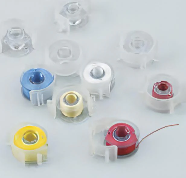 Clear Bobbin Clips (Pack of 10) - Image 2