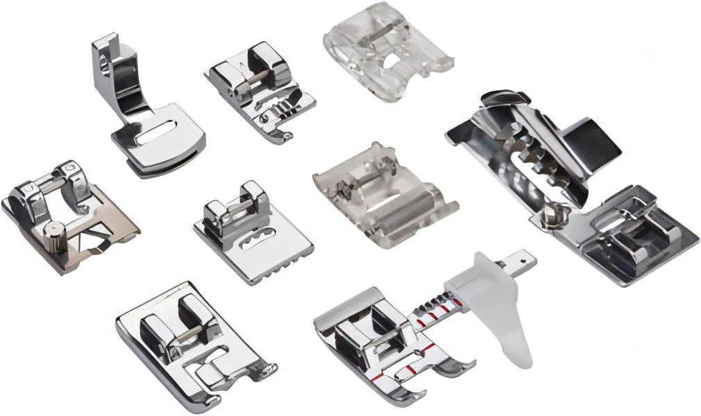 9 piece Premium Presser Foot Set for Singer and Bernette machines (in storage box) - Limited Stock - Image 2