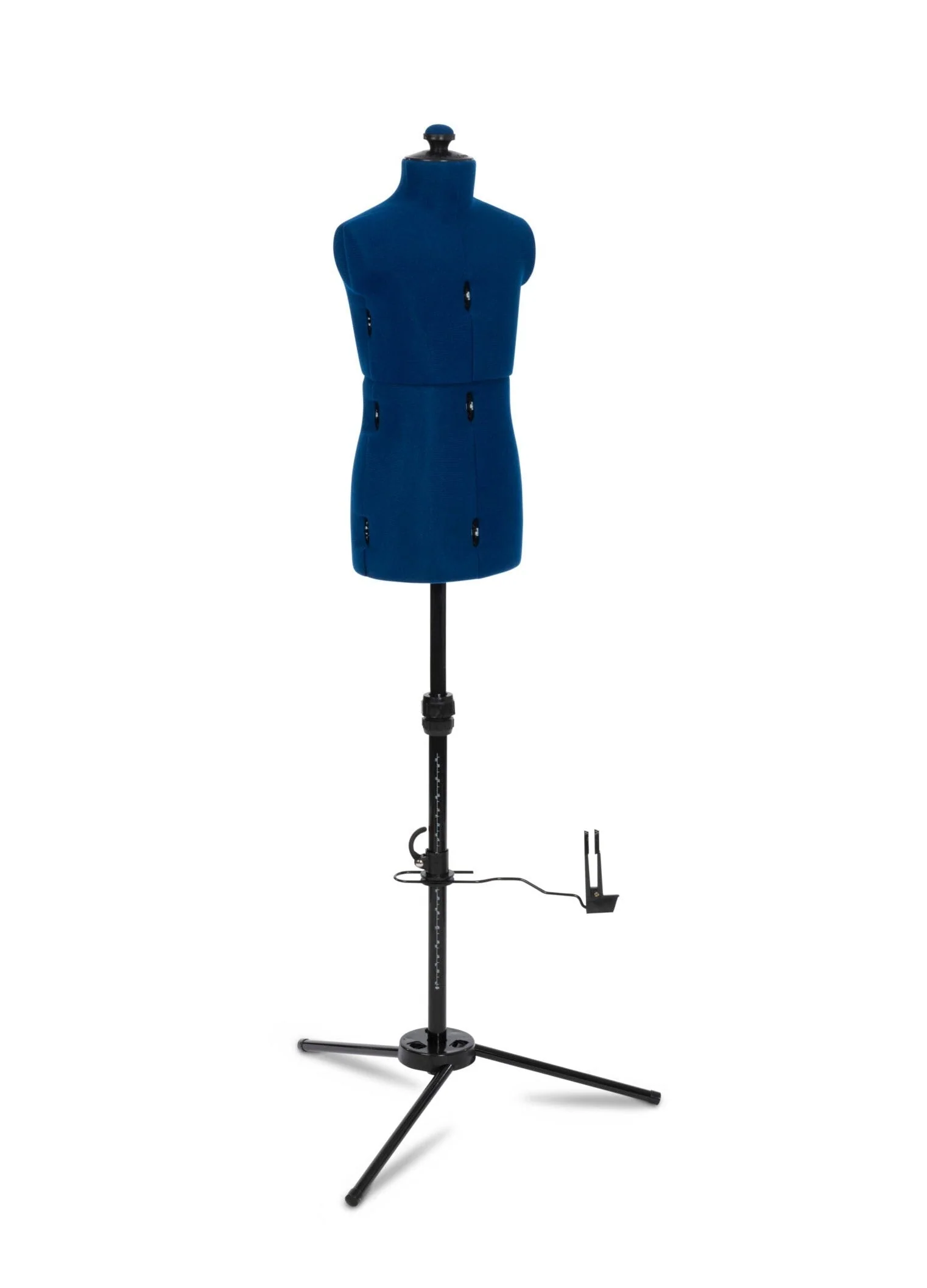 Adjustoform Junior Dressform (blue) - Adjustable dress form with metal stand (child sized 8 part body with 12 adjusters) - Ex Display - Image 2
