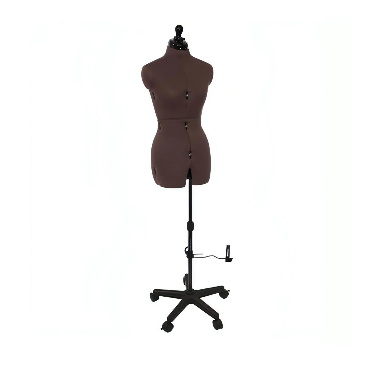Adjustoform Olivia Dress Form - Brown with wheeled base