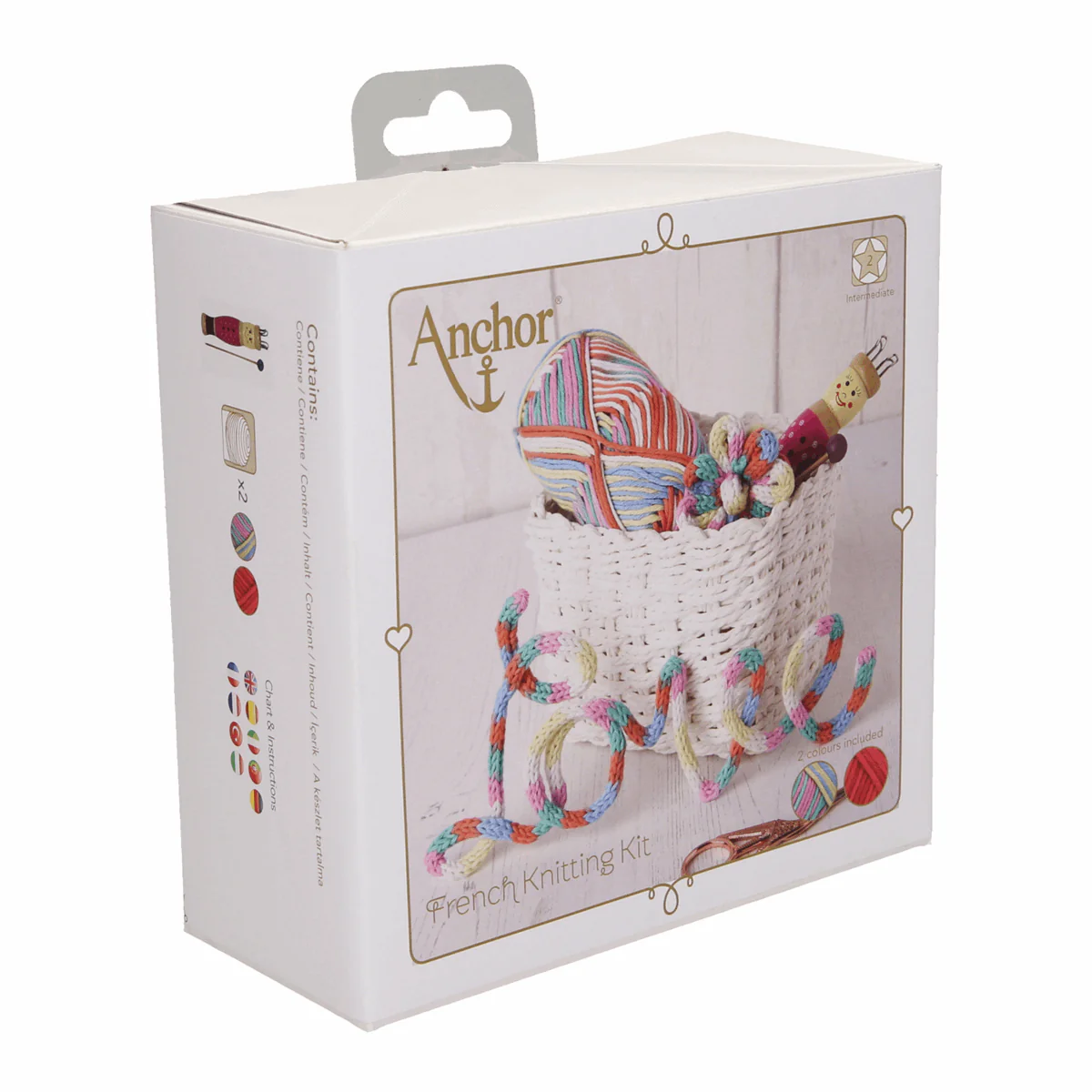 Anchor French Knitting Kit - Bright - Image 4
