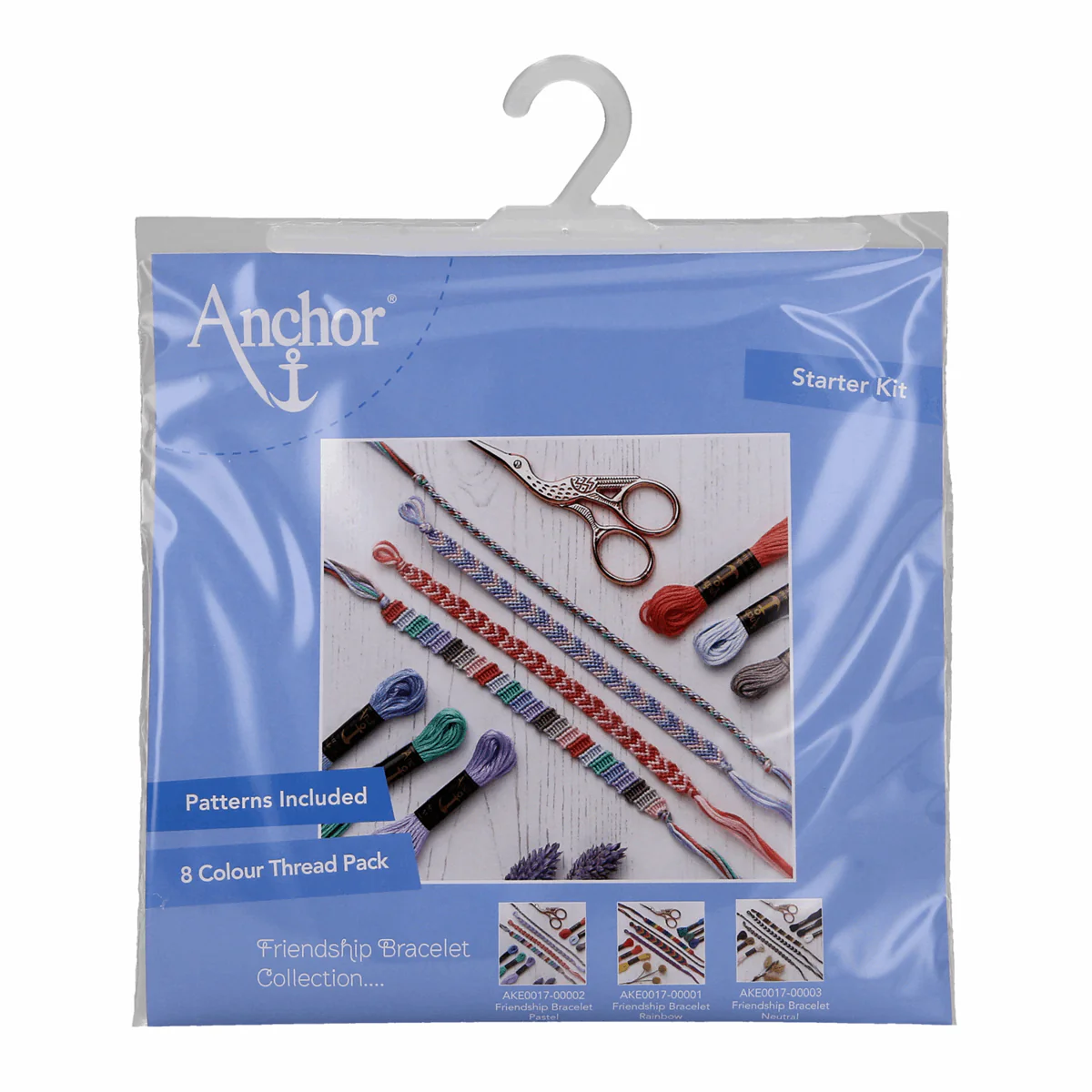 Anchor Friendship Bracelet Kit - Pastel - Image 5