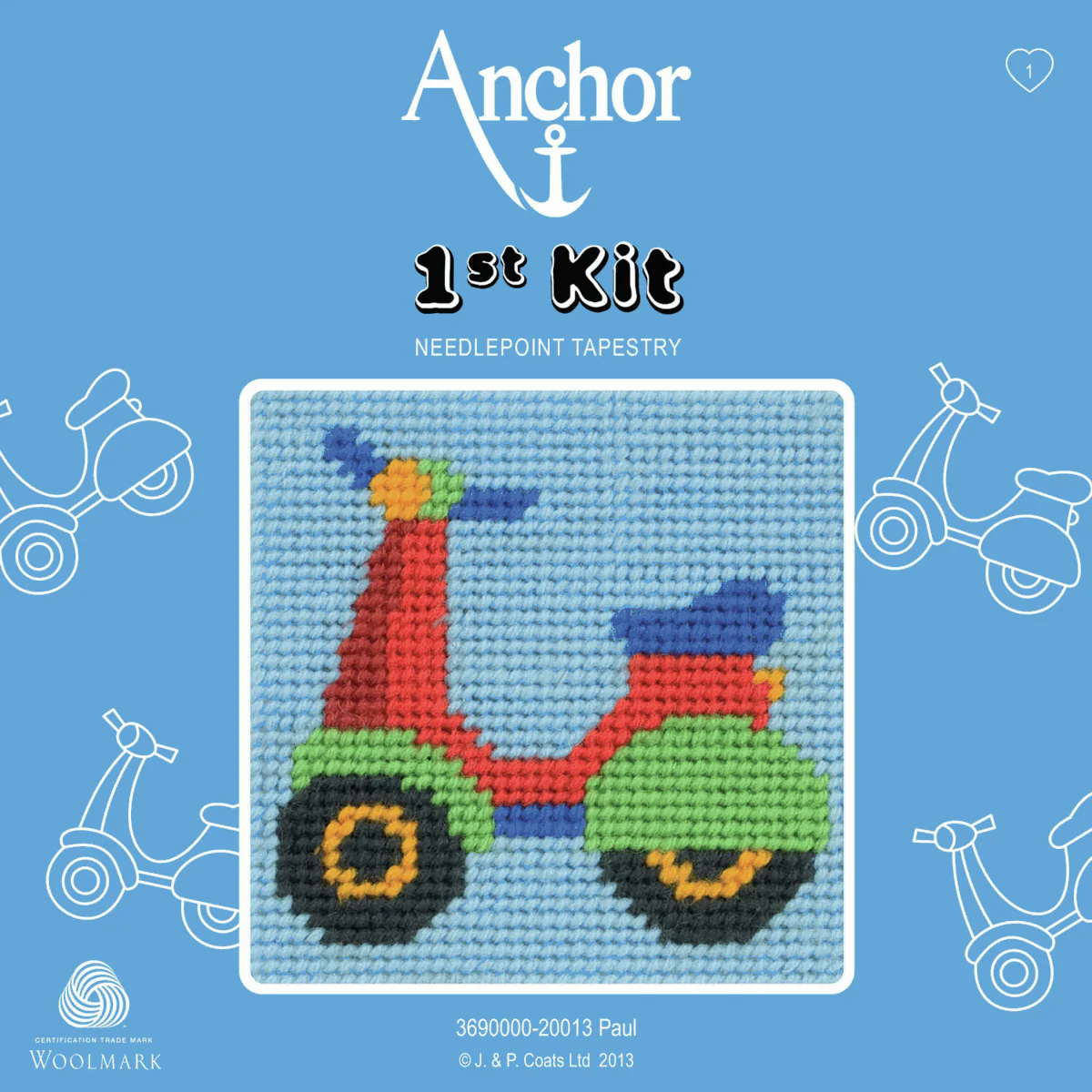 Anchor My 1st Tapestry Kit - Paul - Image 2