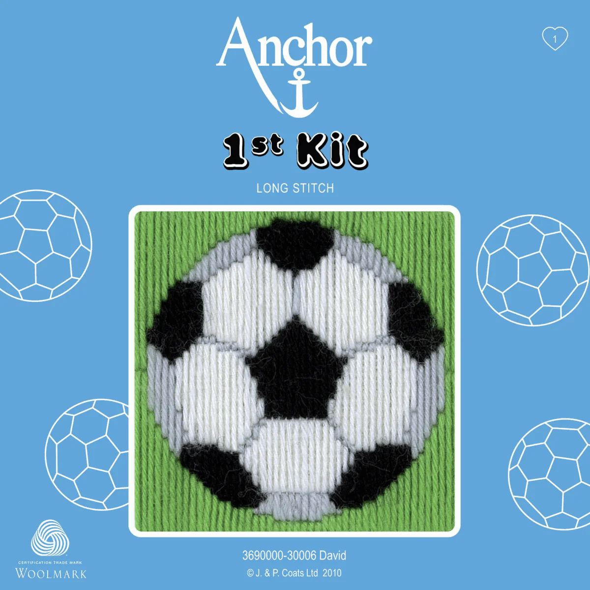 Anchor My 1st Long Stitch Kit - David - Image 2