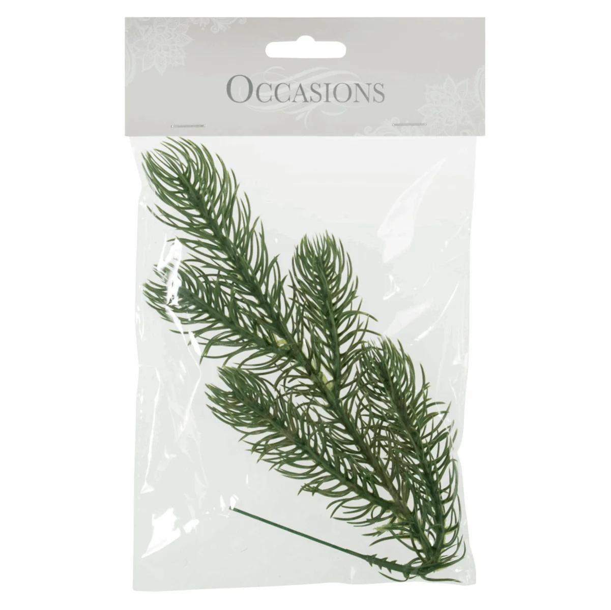 Artificial Nordic Spruce Branch - 25cm (Single Stem) - Image 2