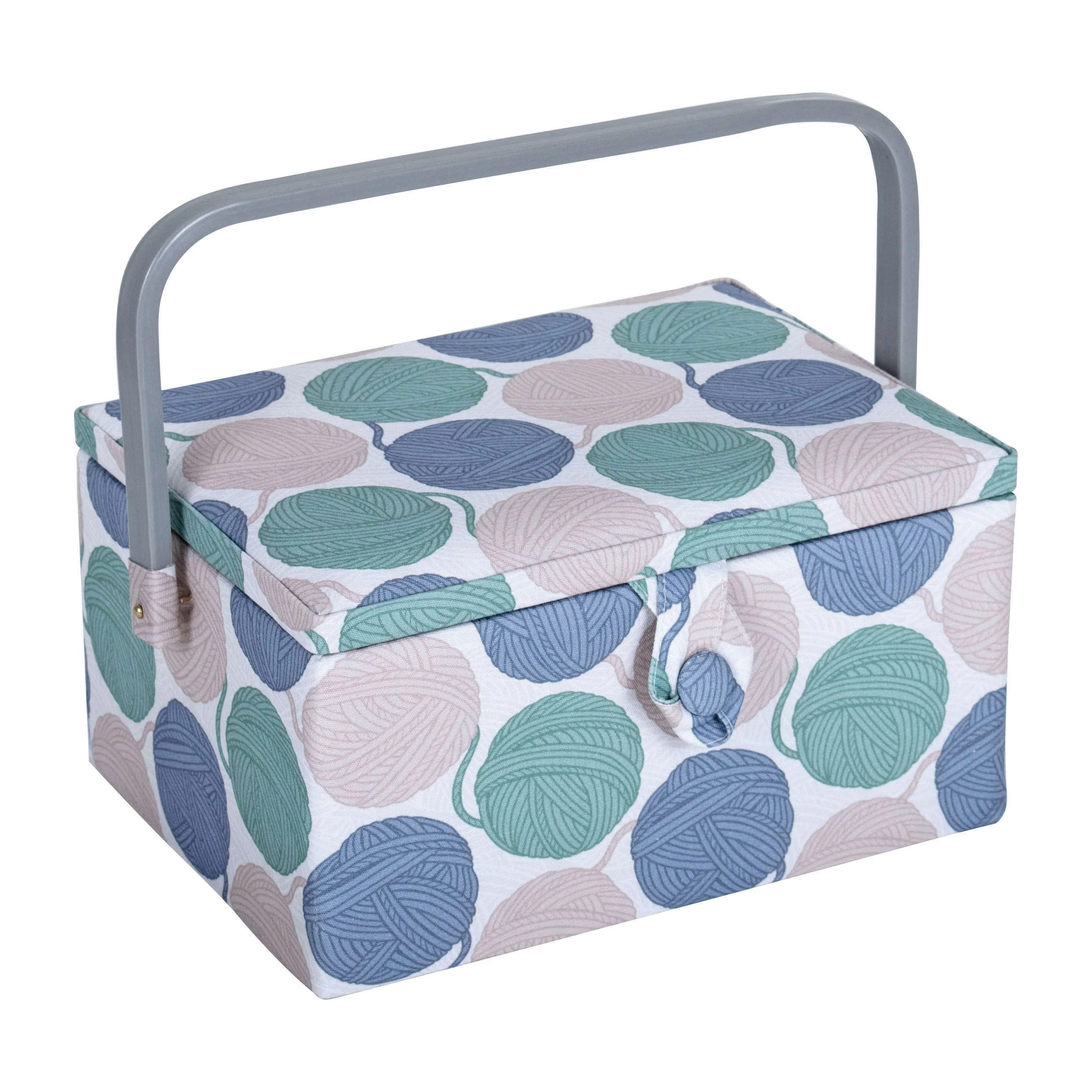 Yarn Balls Sewing Box - Medium