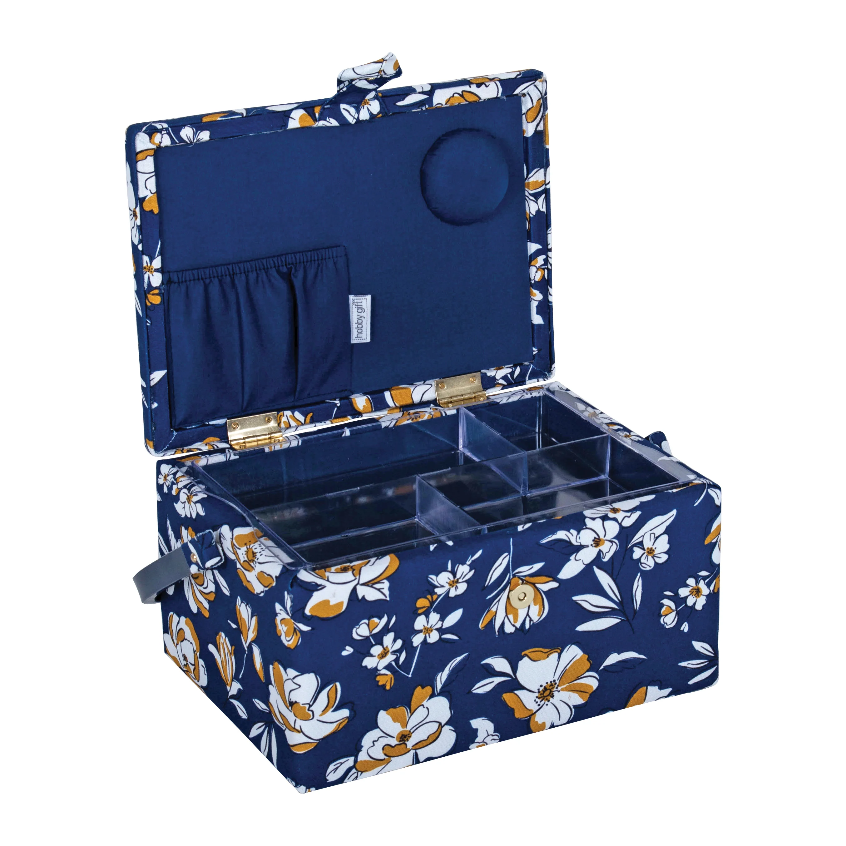 Autumn Floral Sewing Box - Medium - Image 3