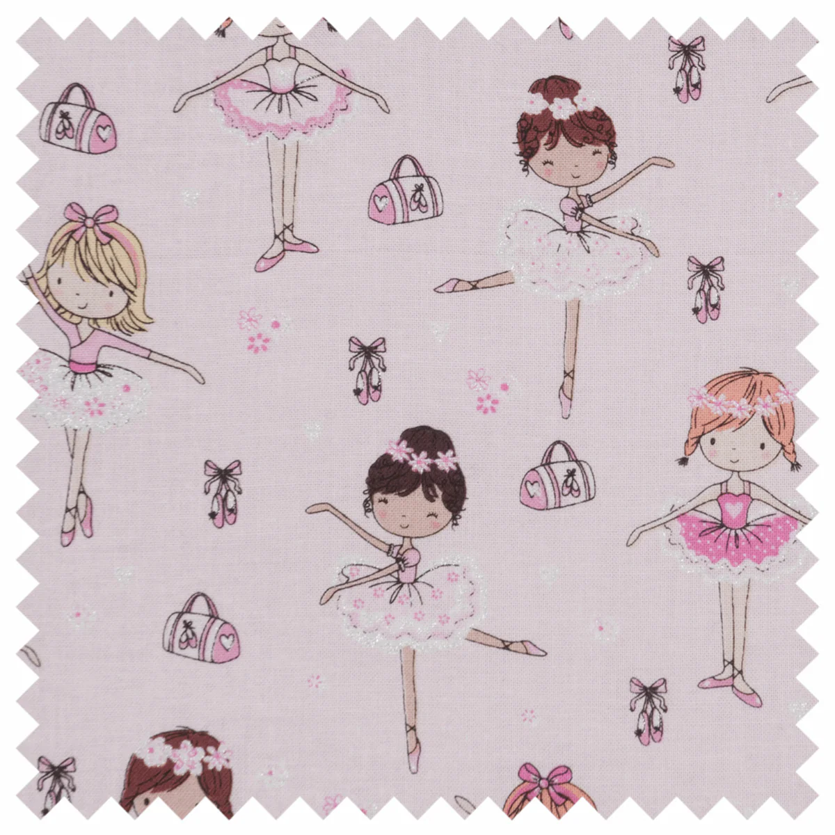 Ballerina Applique Sewing Box - Small Oval - Image 4