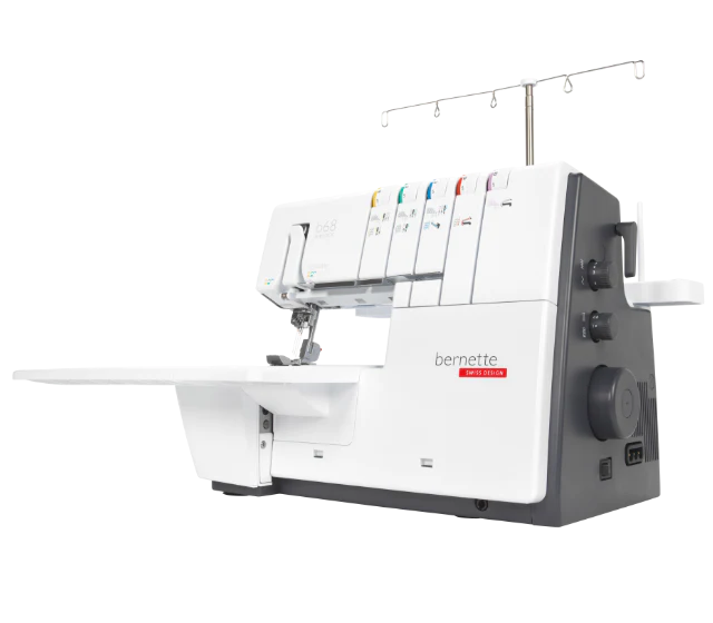 bernette by Bernina Airlock b68 Pro Series Automatic Air Threading 5 thread Overlocker and Coverstitch combination machine - Ex Display - Image 2
