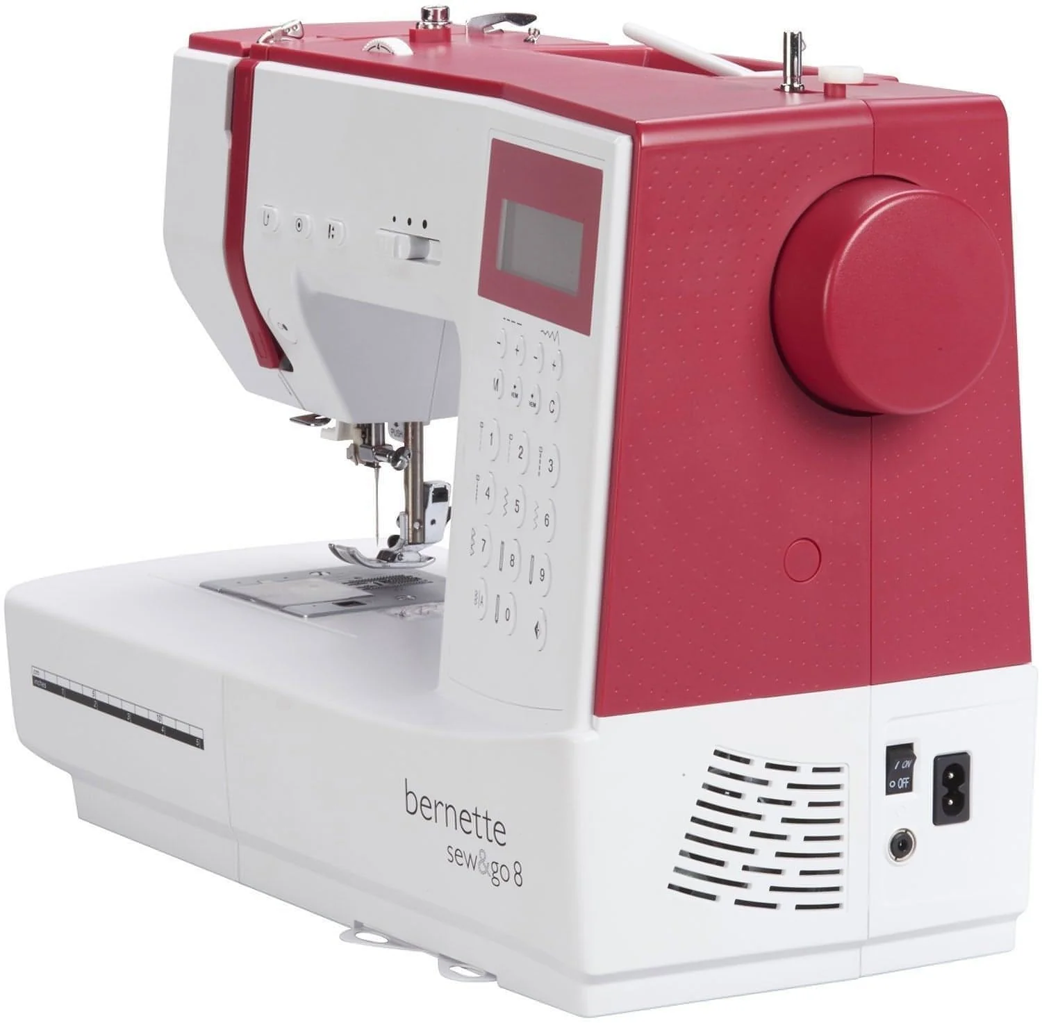 bernette Sew and Go 8 * 24 hour offer * Heavy Duty - Singer Studio Exclusive Special Buy * + Free Extension Table - 200 stitch patterns with letters and numbers, Auto threader, Start/Stop with Speed Control SEWGO8 - 2026 model - Image 3