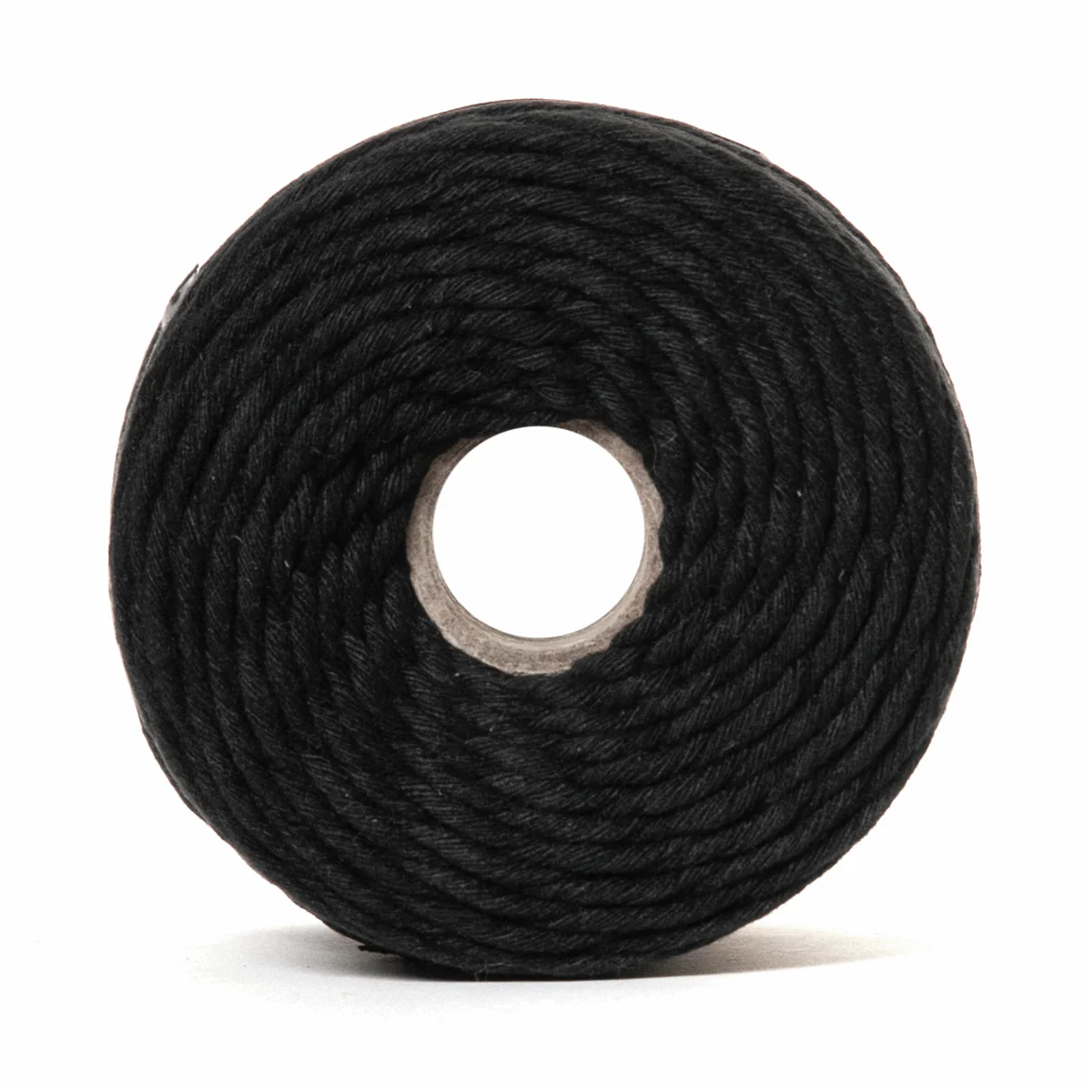 Black Macrame Cord - 87m x 4mm - Image 3