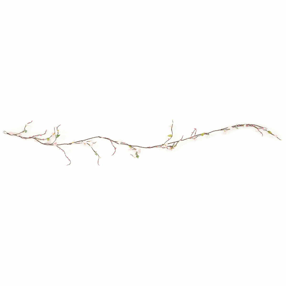 Pink and Green Blossom Garland - 140cm - Image 3