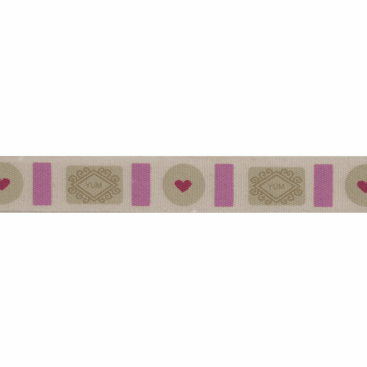 Bowtique Classic Biscuits Grosgrain Ribbon - 5m x 15mm Roll