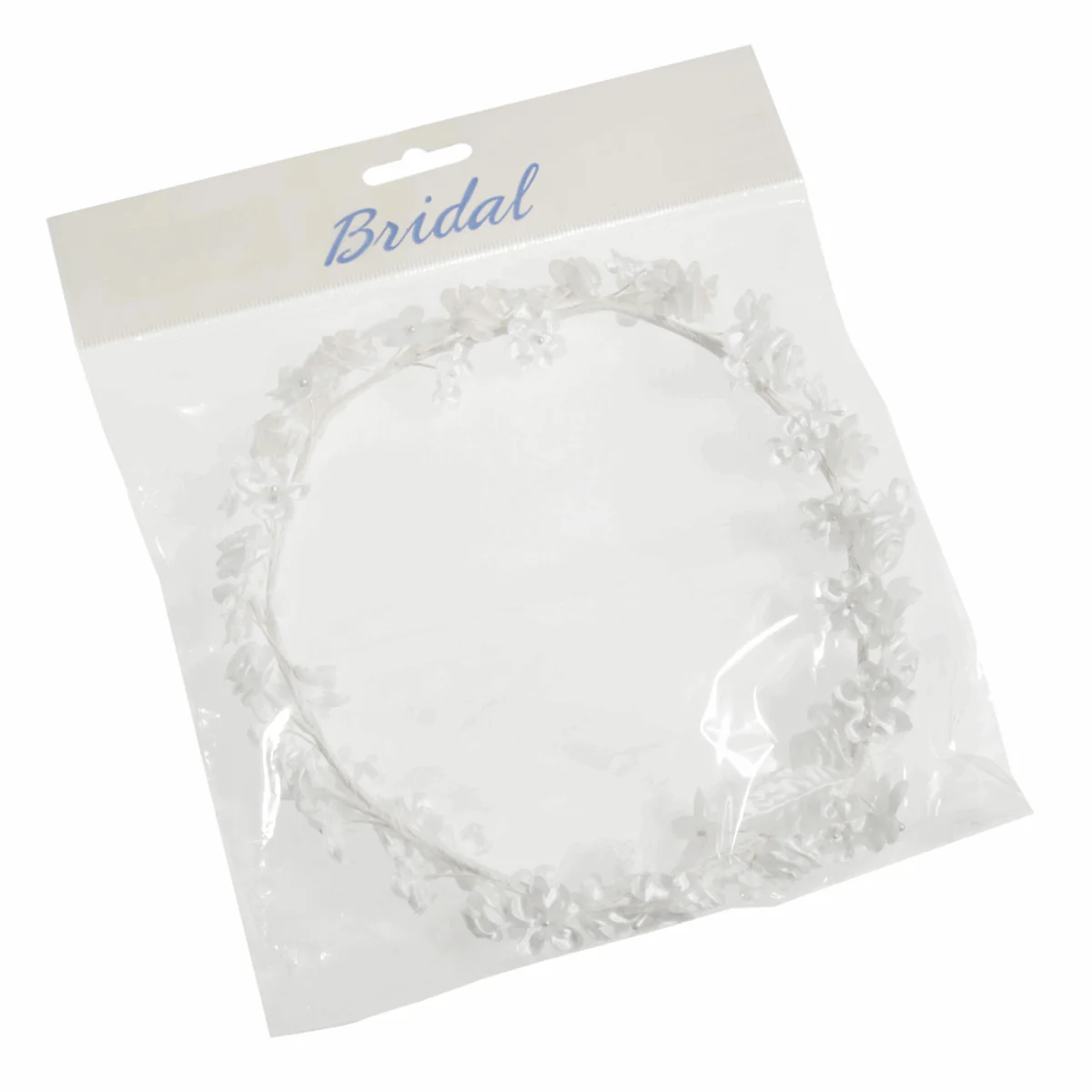 Bridal White Blossom Hair Band - 21mm - Image 2