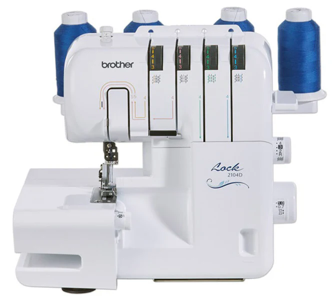 Brother 2104D Overlocker - Ex display clearance (as new condition)