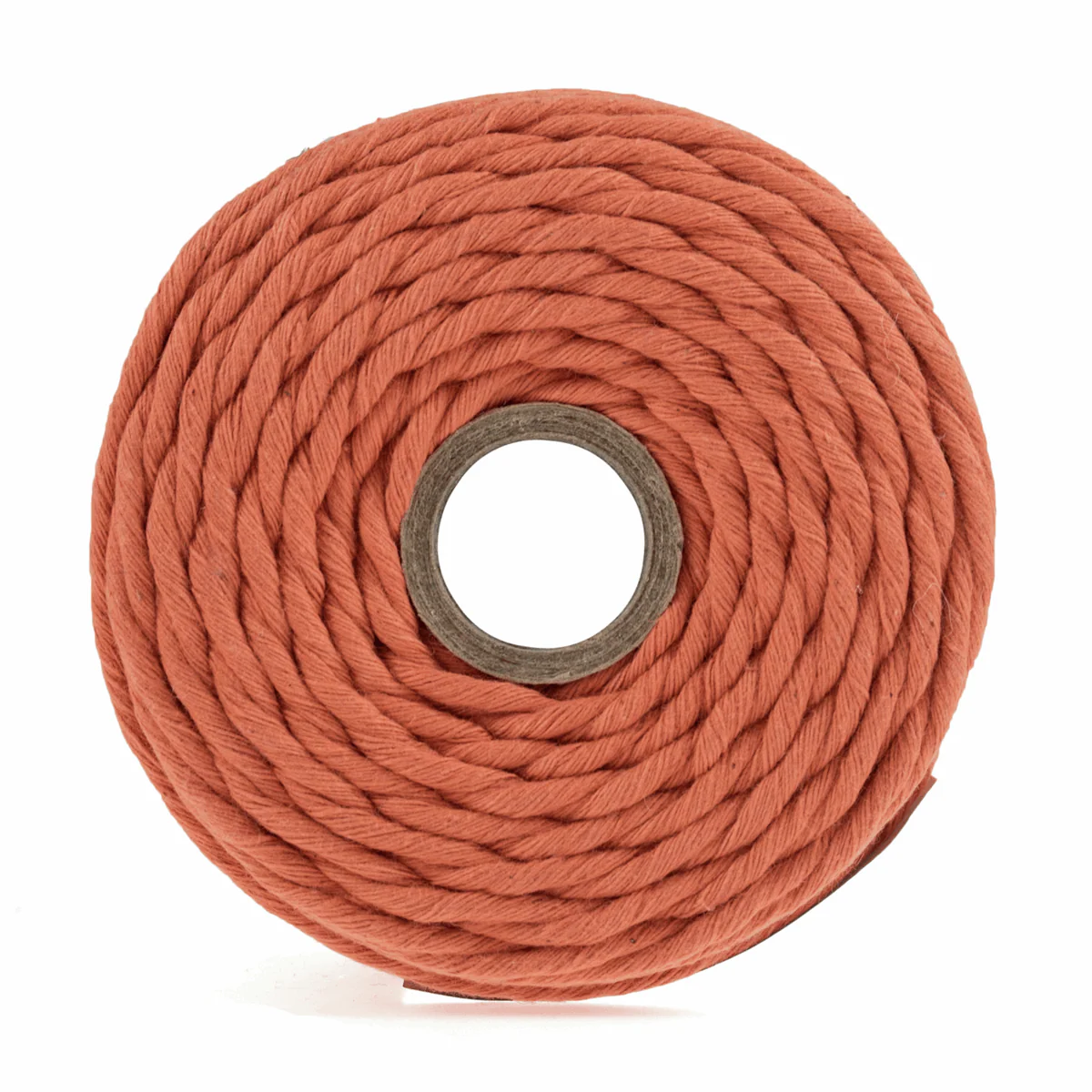Burnt Orange Macrame Cord - 87m x 4mm - Image 3