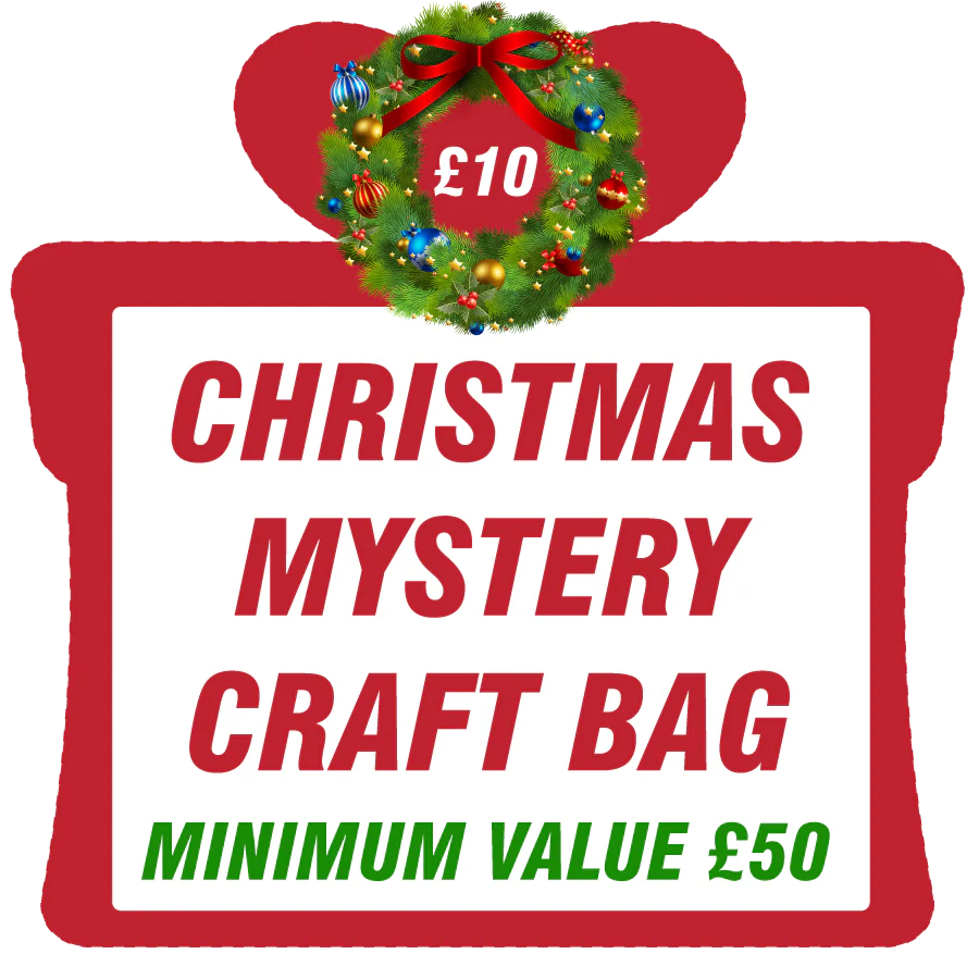 Christmas Mystery Craft Bag worth £50+