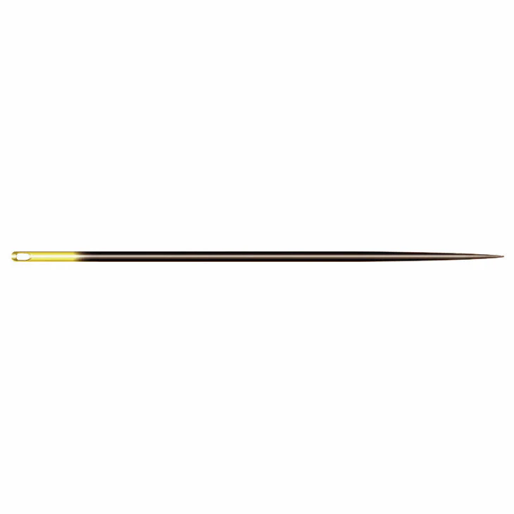Clover Gold/Black Hand Quilting/Betweens Needles - Assorted Sizes (Pack of 6) - Image 2
