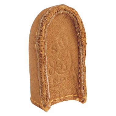Clover Small Leather Natural Fit Thimble - Image 3