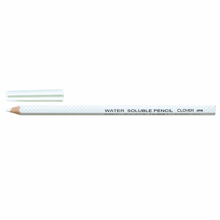 Clover White Water Soluble Pencil