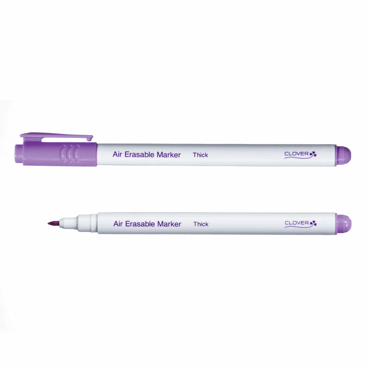 Purple Extra Thick Air Erasable Fabric Marker Pen - Image 2