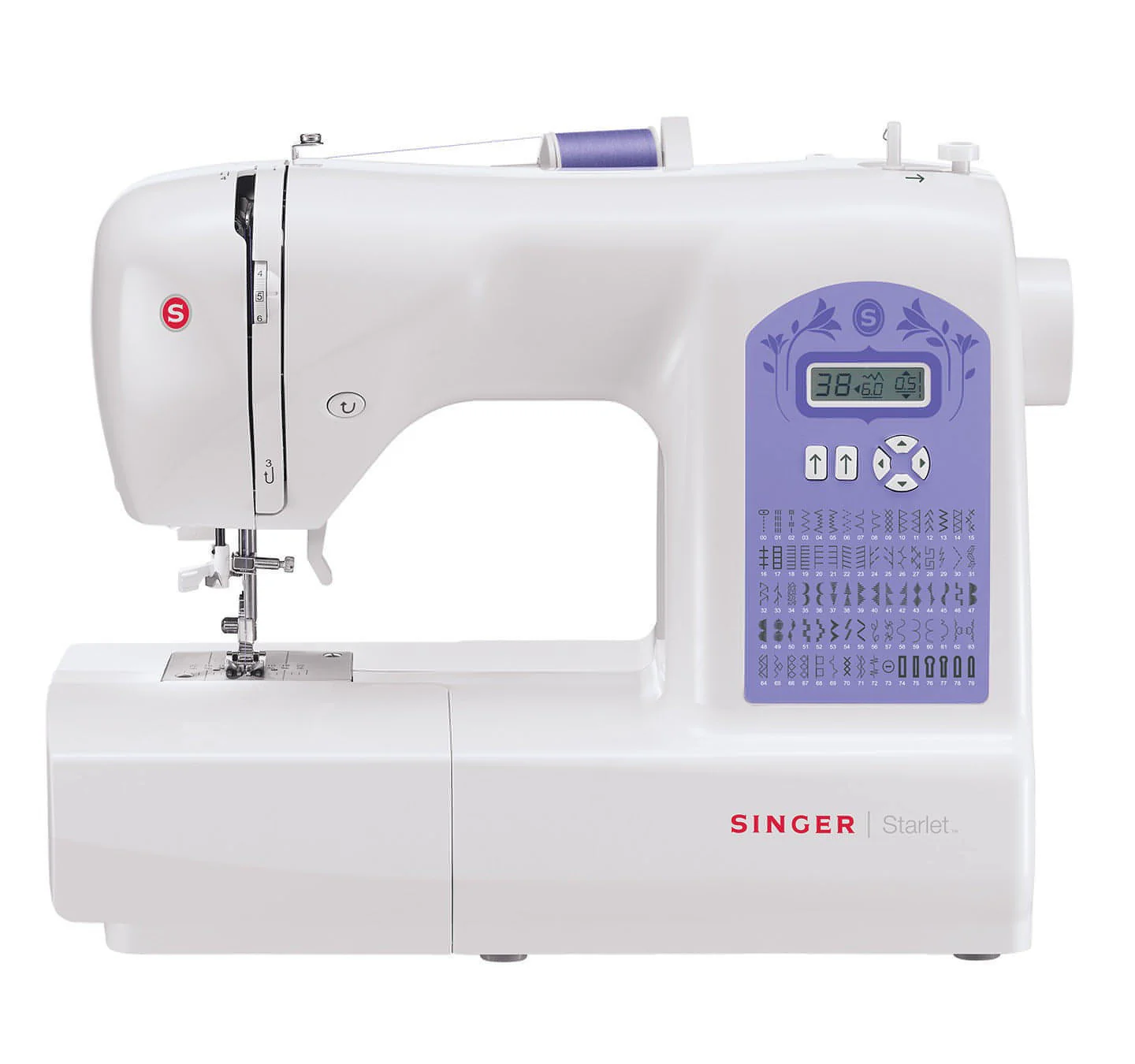 Copy of Singer Starlet 6680 Special Edition  - Heavy Duty with 80 stitch patterns - Sewing from Silk to Leather - Ex Display B grade may have signs of use or slight cosmetic marks - Image 2