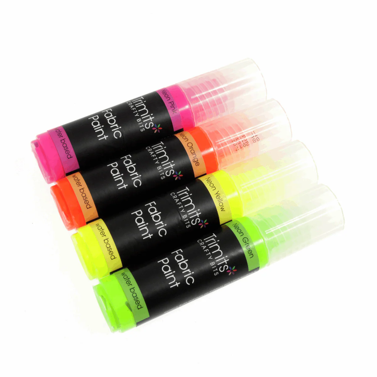 Trimits Fabric Paint Pen 20ml - Neon Pink - Image 4