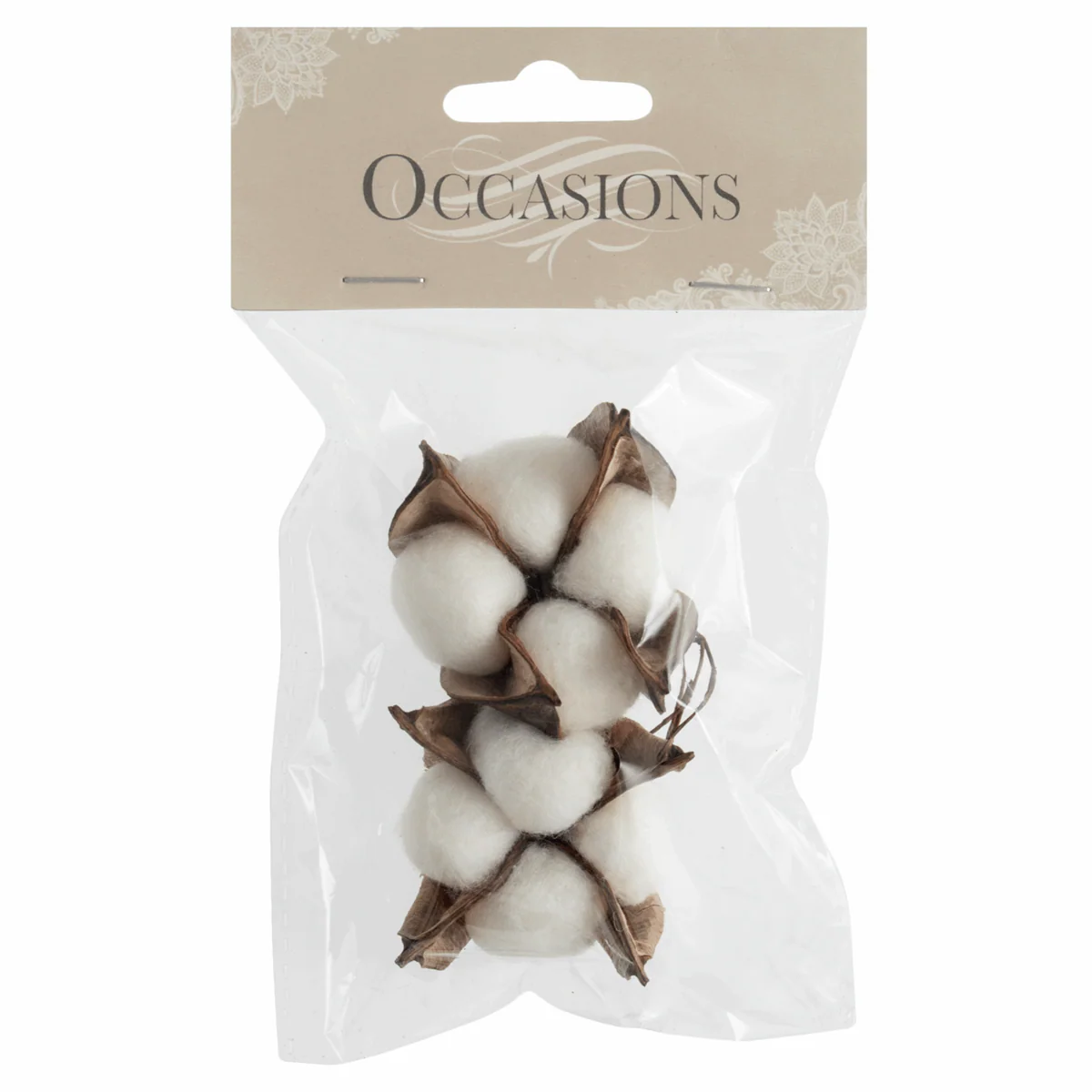 Cotton Plant on Wire (Pack of 2) - Image 2