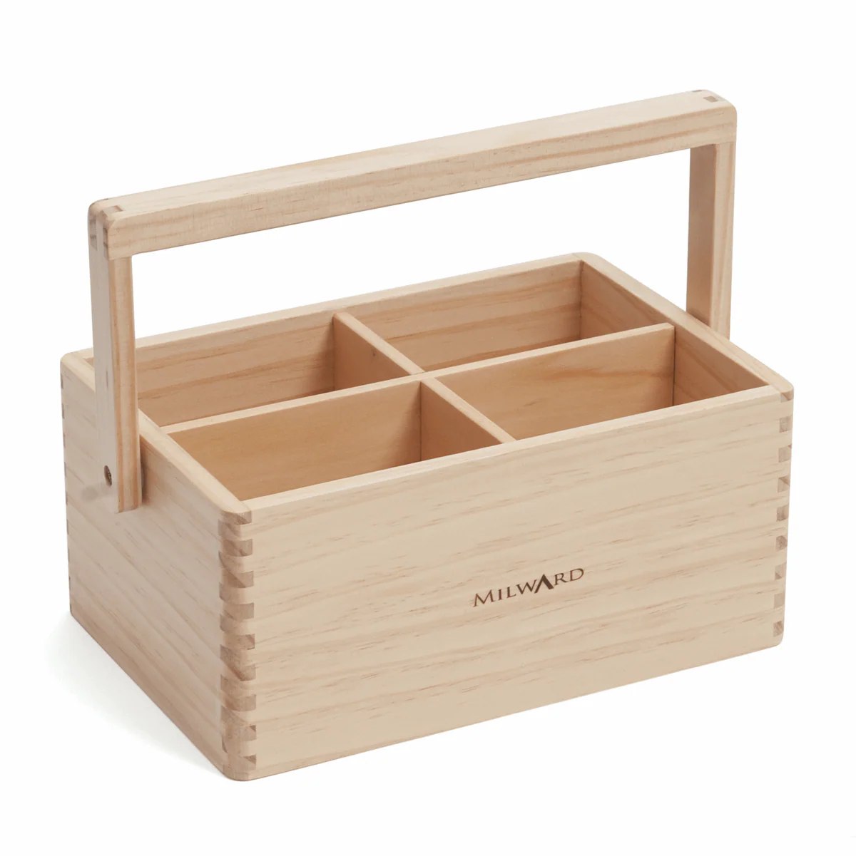 Milward Pine Craft Caddy