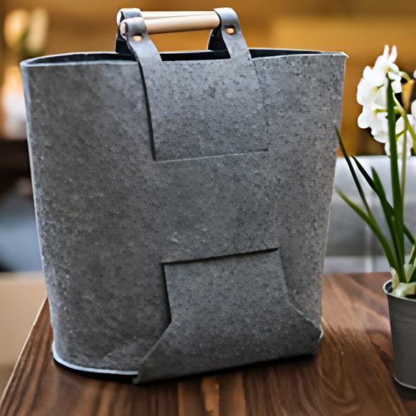 Creations Hemingway Grey Felt Craft Bag *Clearance* - Image 2