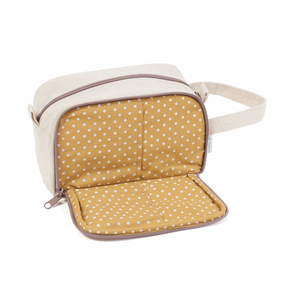 Crochet Hook Bag with Zip - Bee - Image 2