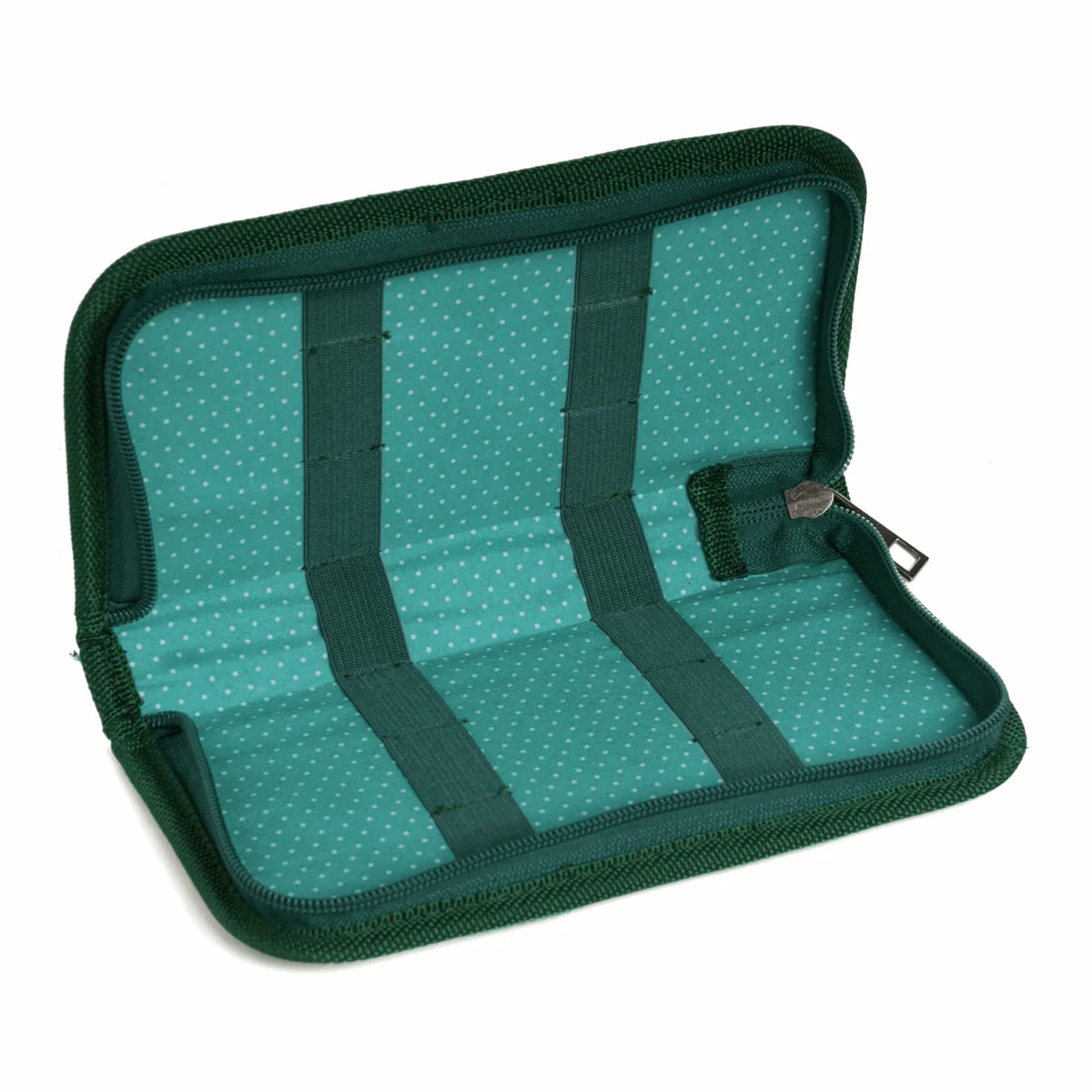 Crochet Hook Case - Teal Garden - Image 2