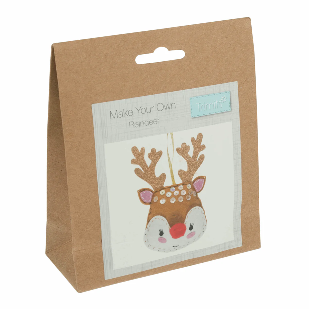 Trimits Felt Decoration Kit - Christmas Reindeer - Image 3