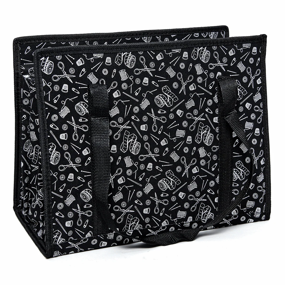 Deluxe Multi-Use Craft Bag - Gold Notions Print *Hemline Gold Edition* - Image 2