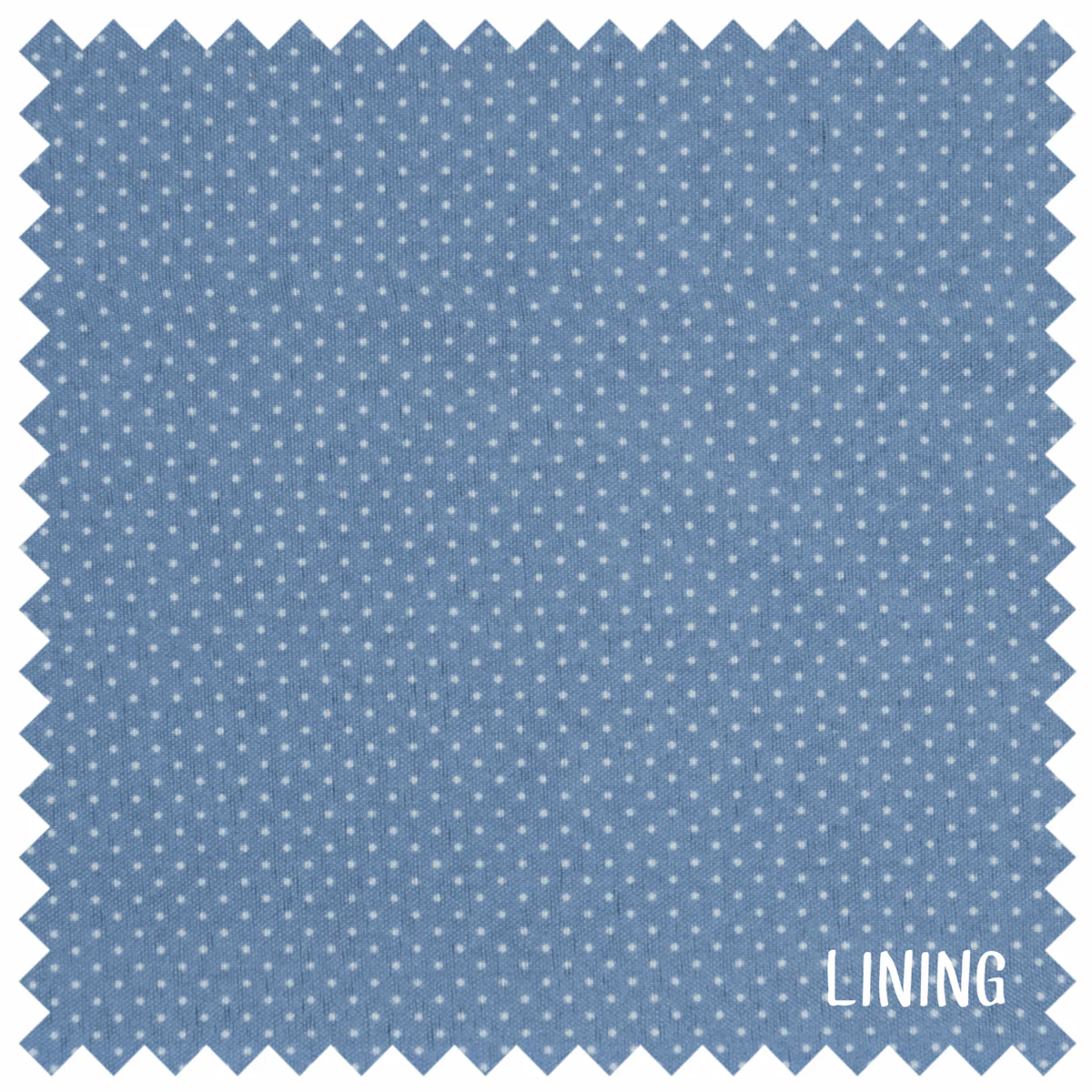 Denim Polkadot Sewing Machine Bag (Matt PVC) - Image 2