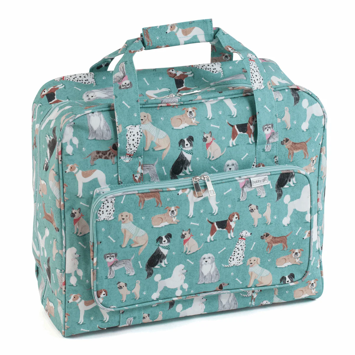 Dogs Matt PVC Sewing Machine Bag
