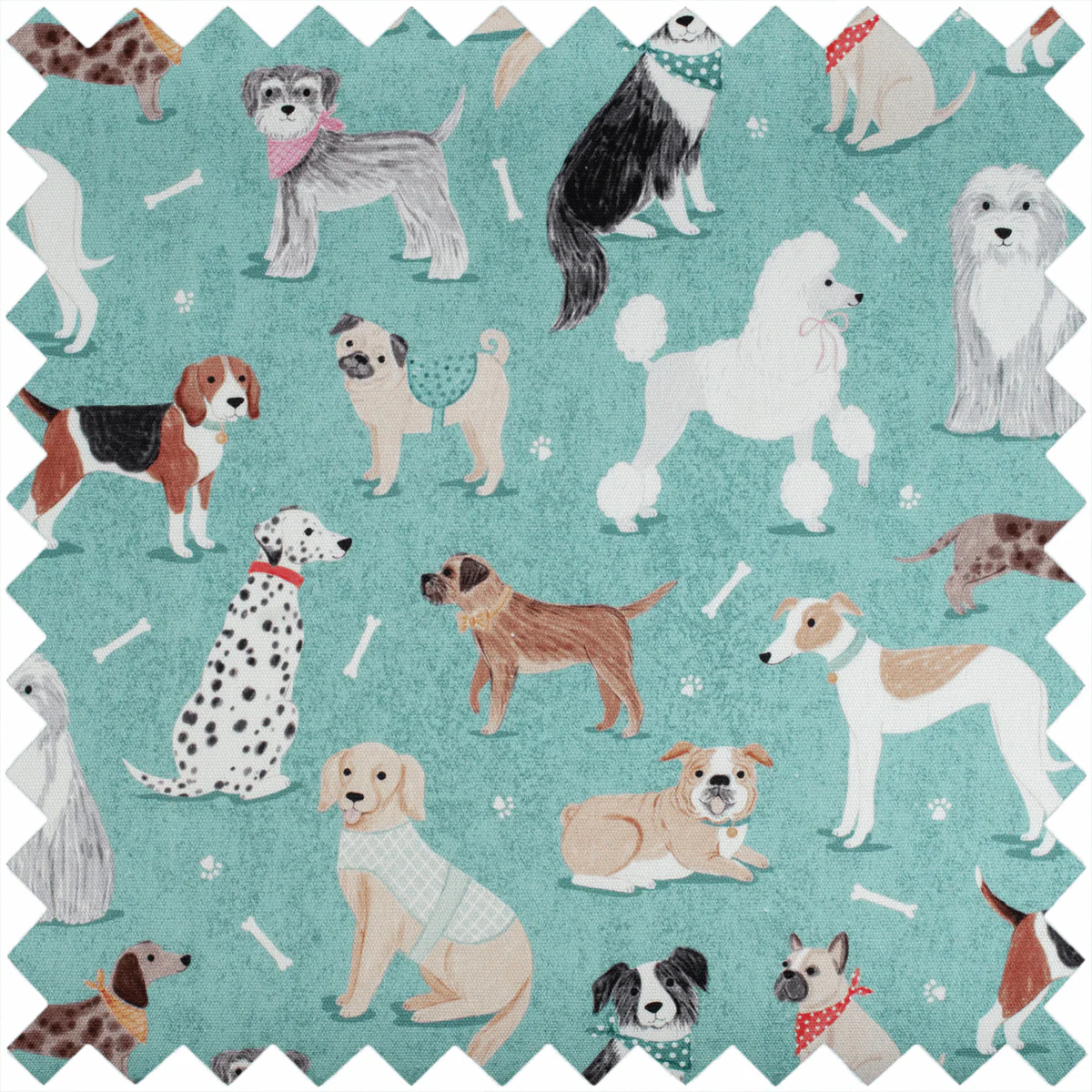 Dogs Matt PVC Sewing Machine Bag - Image 2