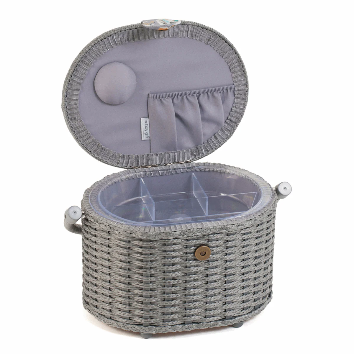 Elephants Oval Sewing Box - Image 2