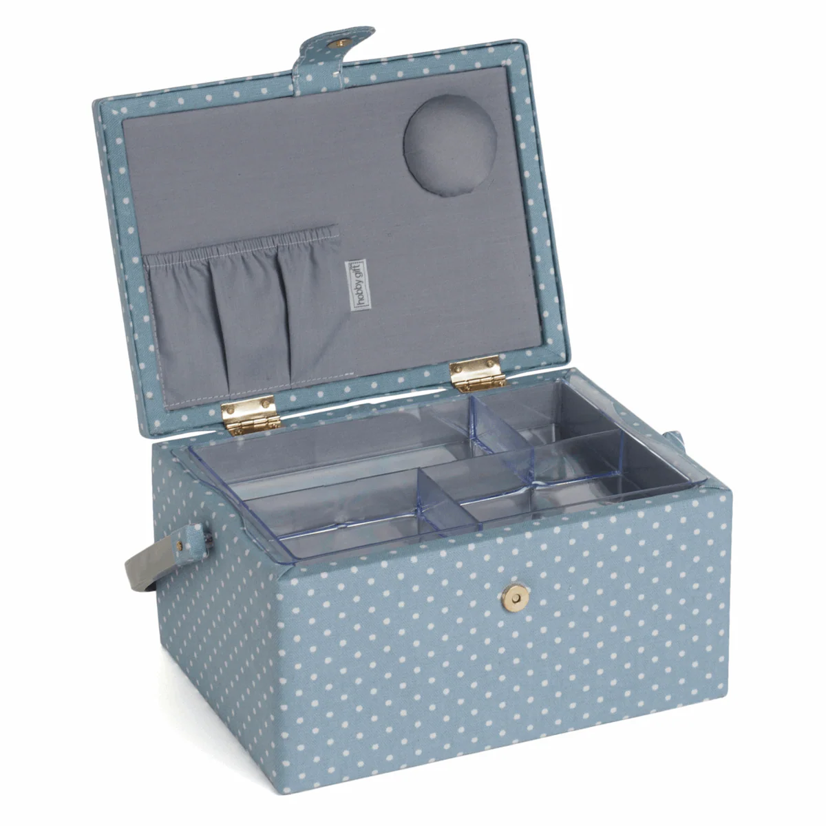 Embroidered Sloth Sewing Box - Medium - Image 2