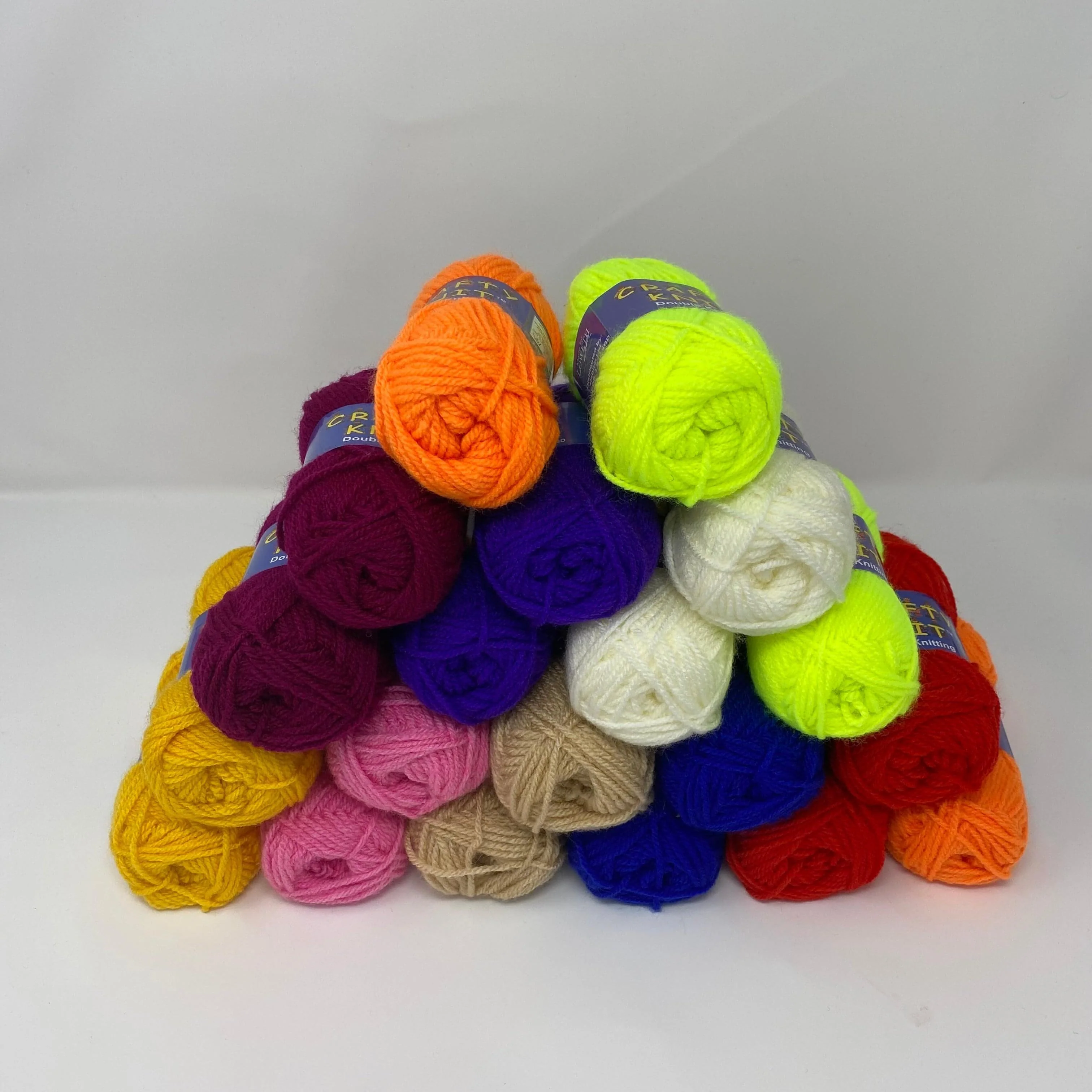 Essential Knitting Yarn - Assorted Pack of 20 - Image 2