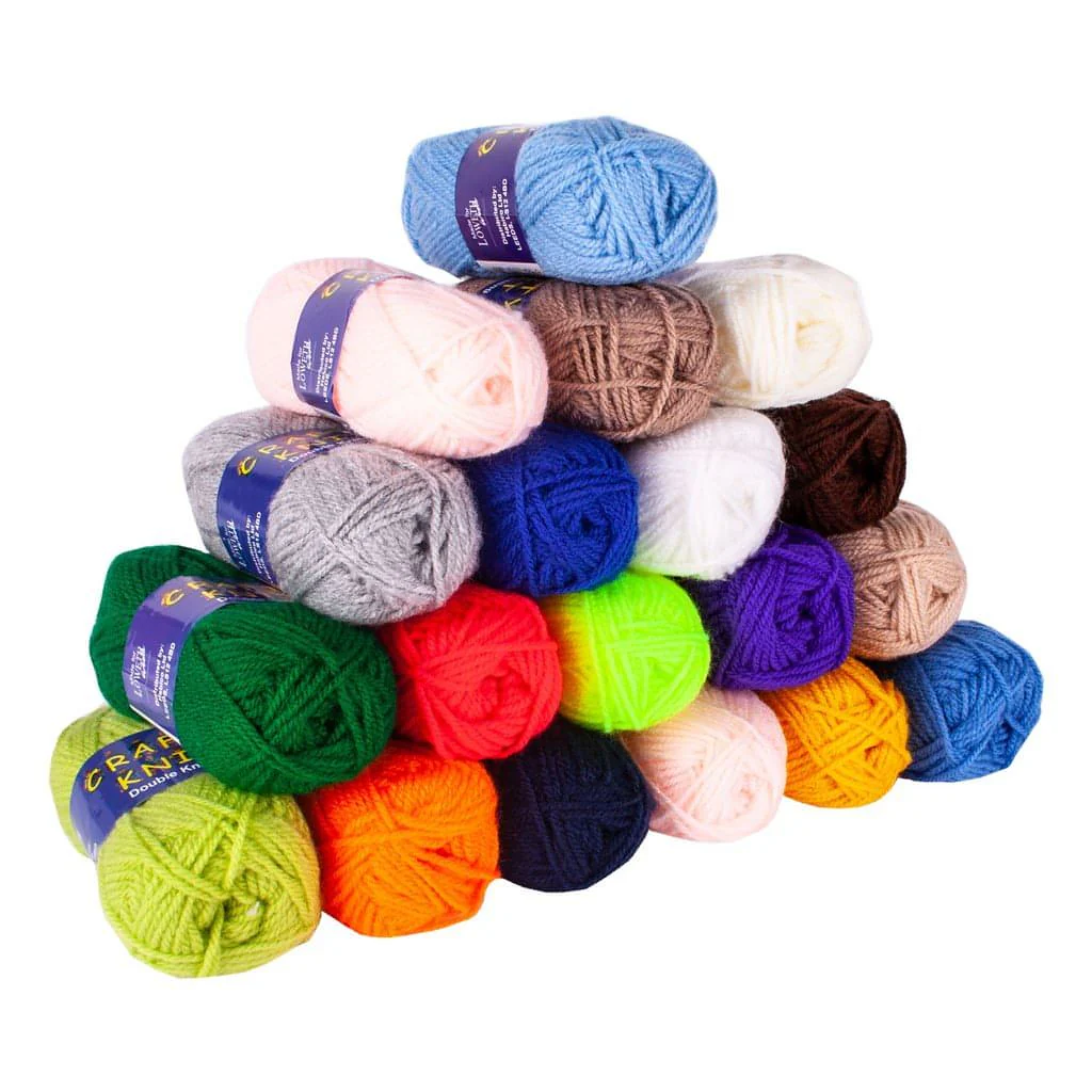 Essential Knitting Yarn - Berry (Shade 418) - Image 2