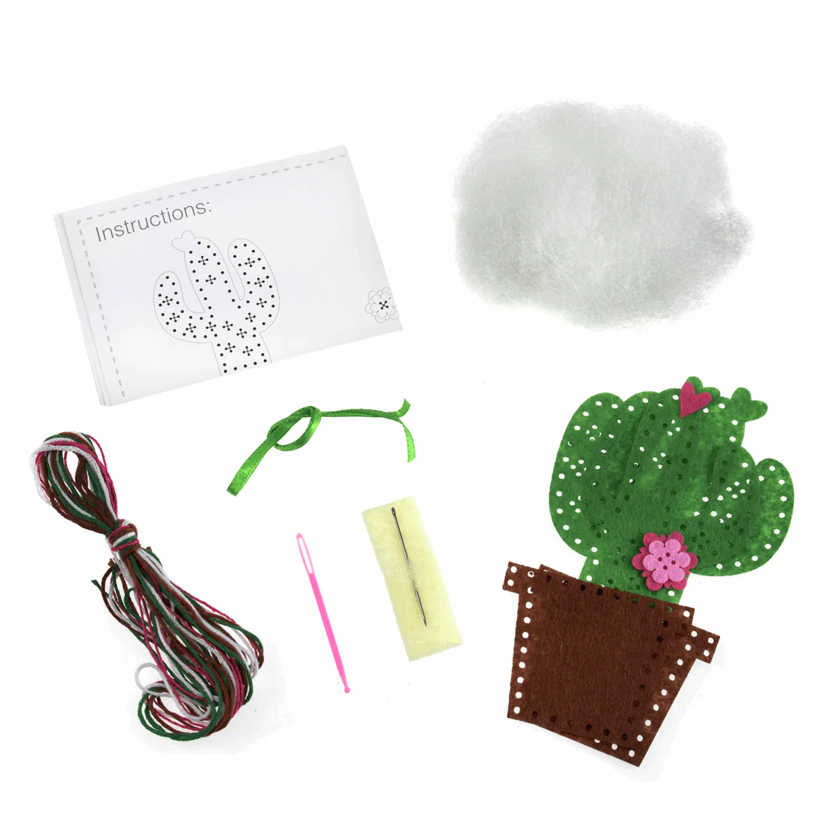 Felt Decoration Kit: Cactus - Image 3