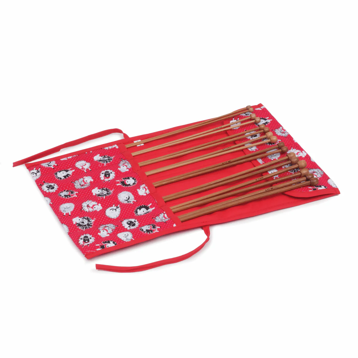 Filled Knitting Pin Roll - Dotty Sheep - Image 2