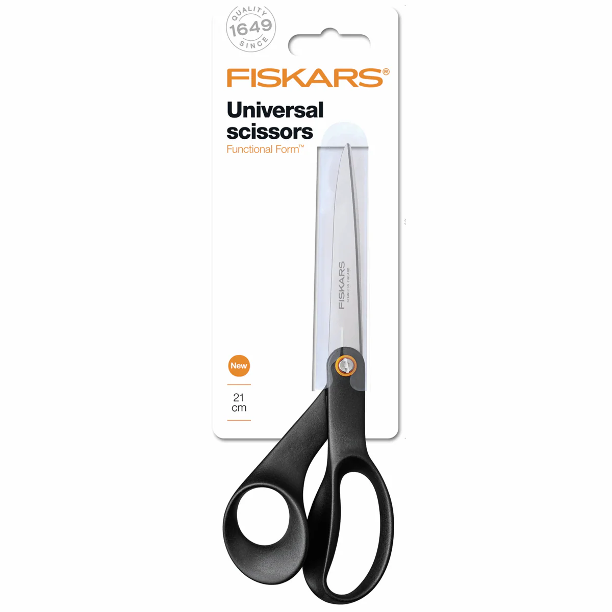 Fiskars General Purpose: Functional Form Scissors - Black: 21cm/8.25in * May Offer * - Image 2