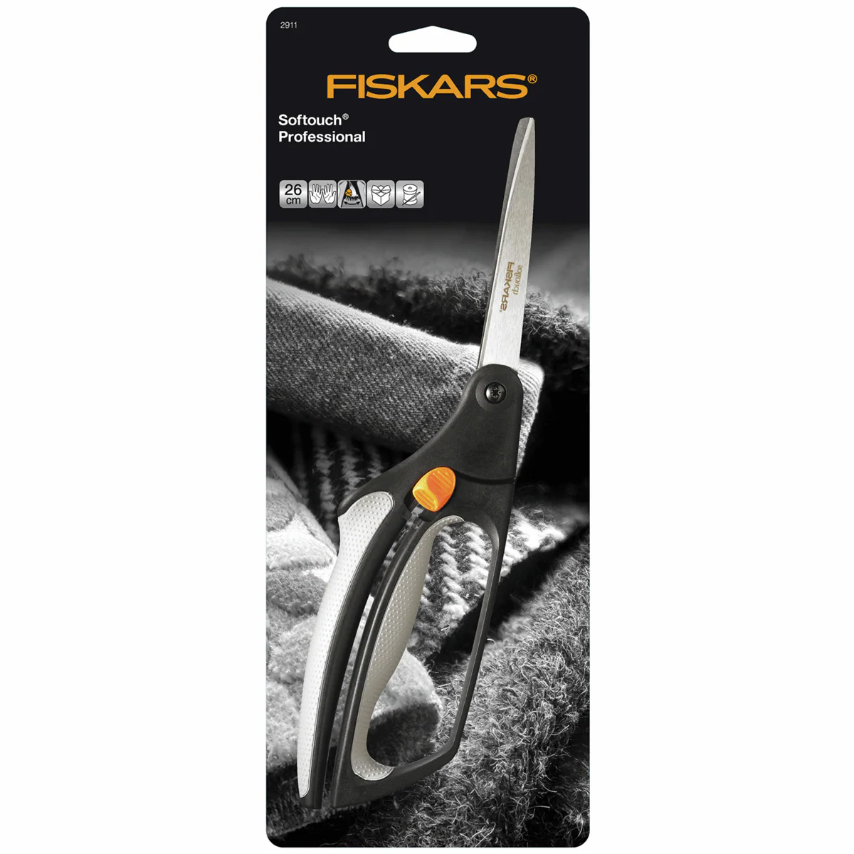 Fiskars Scissors Easy Action Softgrip - Micro-Tip: 16cm/6.5in - Image 4