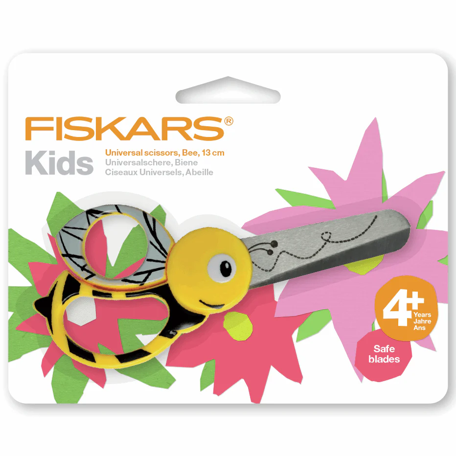 Fiskars Children's Bee Scissors - 13cm - Image 2