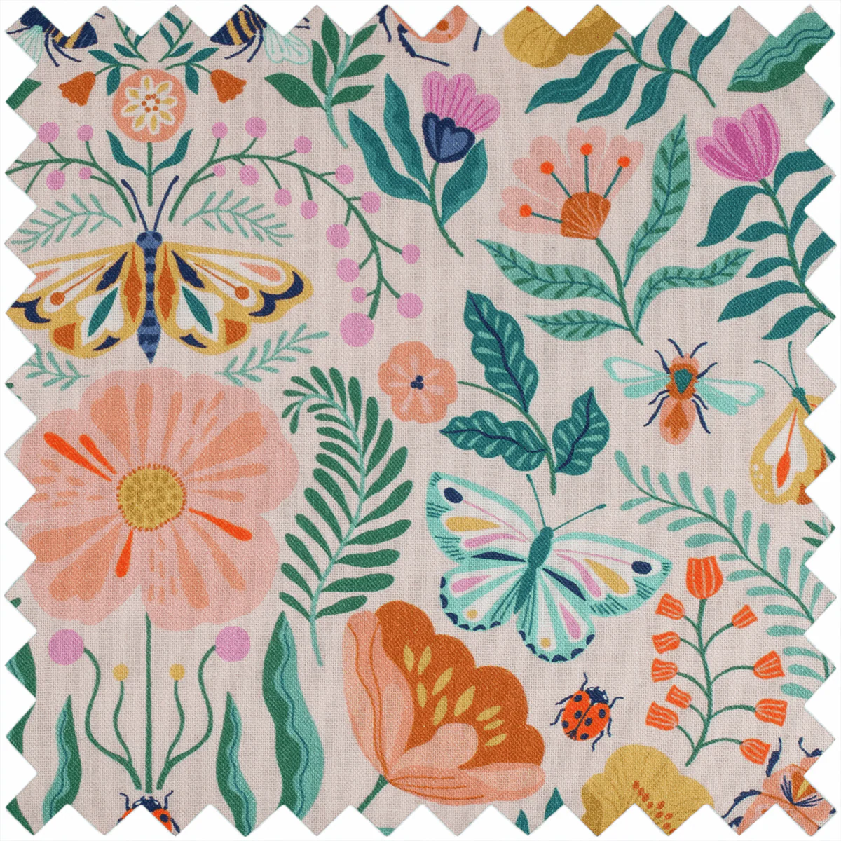 Flutterby Appliqué Knitting Bag - Image 2